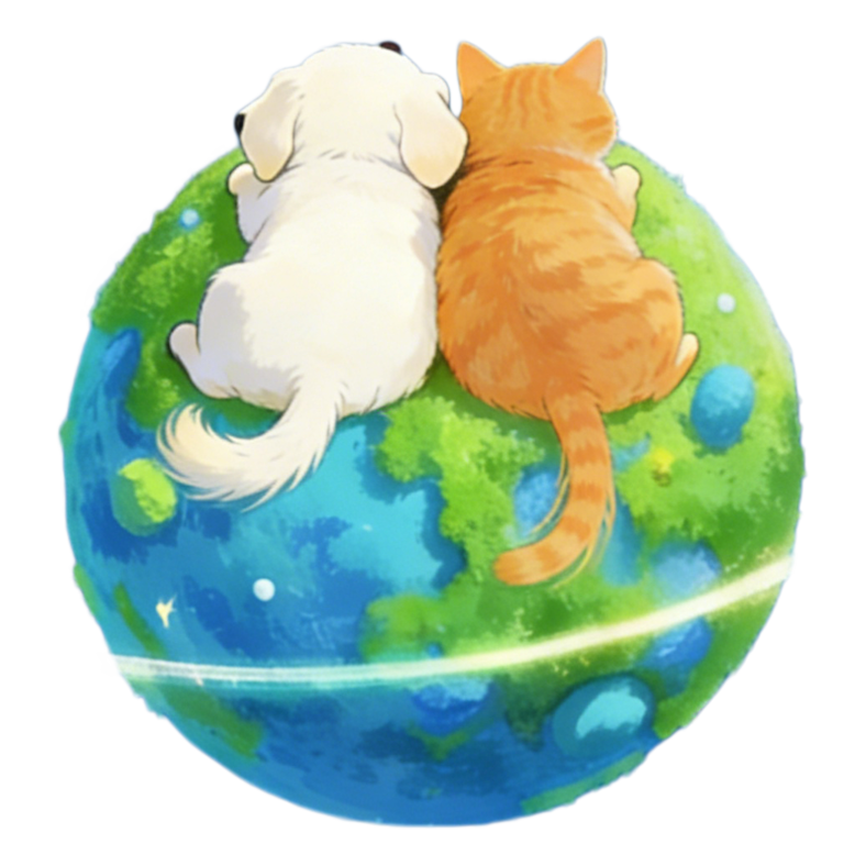 喵汪星球 logo